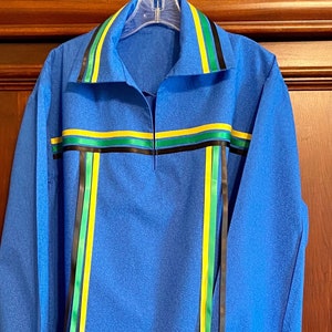 Cherokee Ribbon Shirt - Full Collar Style
