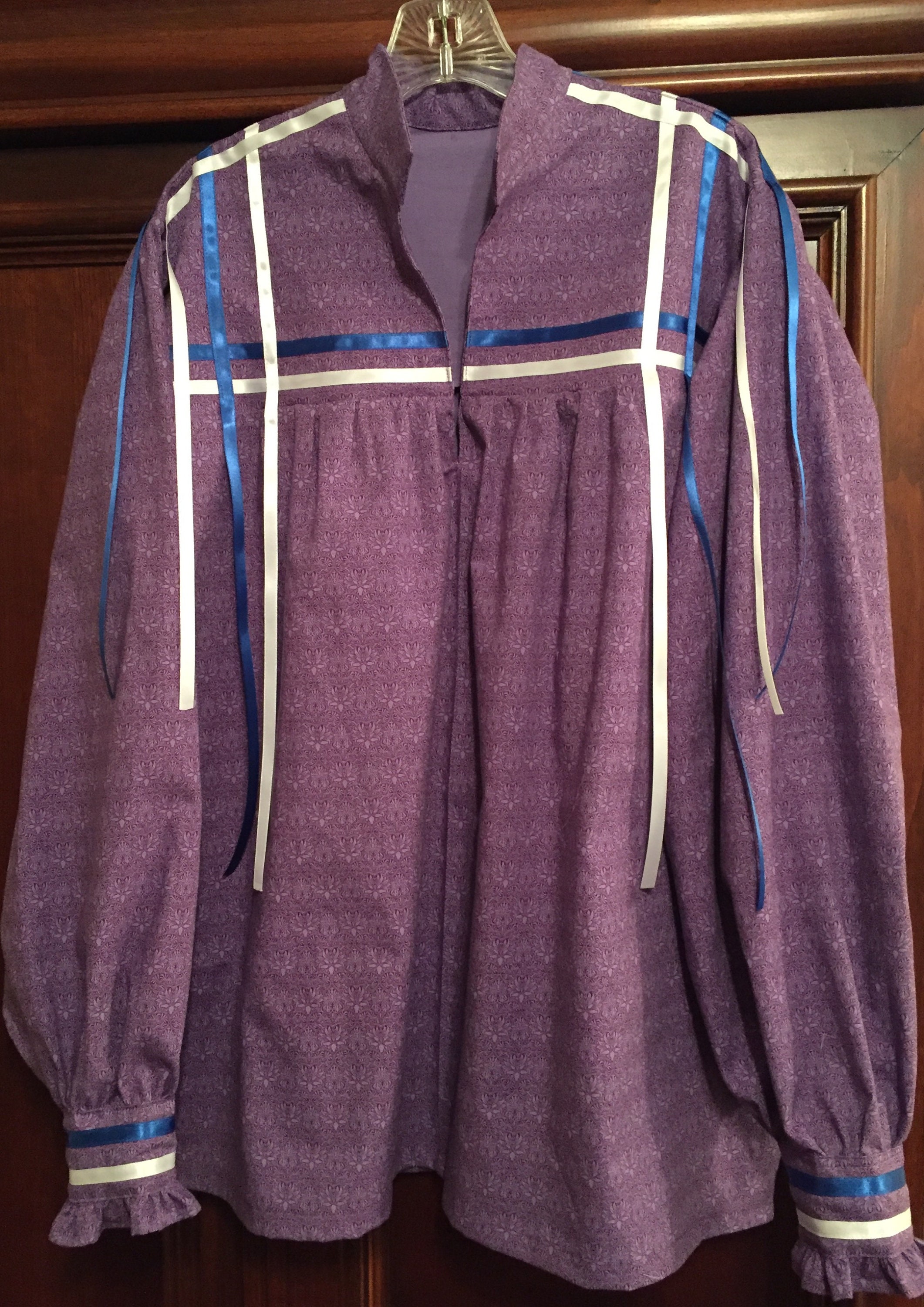cherokee dress shirts Cherokee Ribbon Shirt - Banded Neck