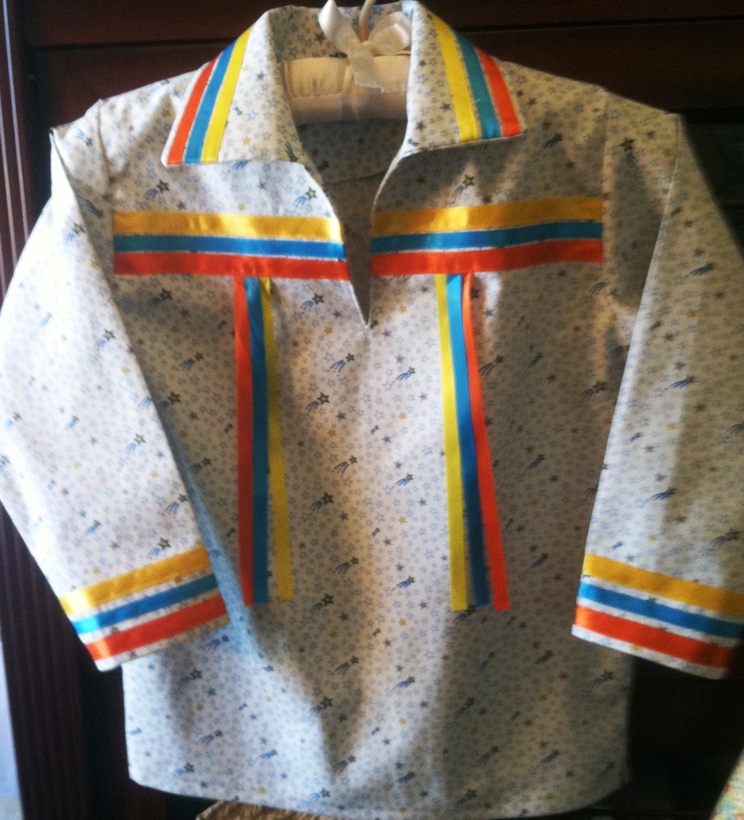 Childs Cherokee Ribbon Shirt - Etsy