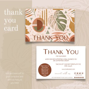 Printable Thank You Cards for Business Business Thank You - Etsy