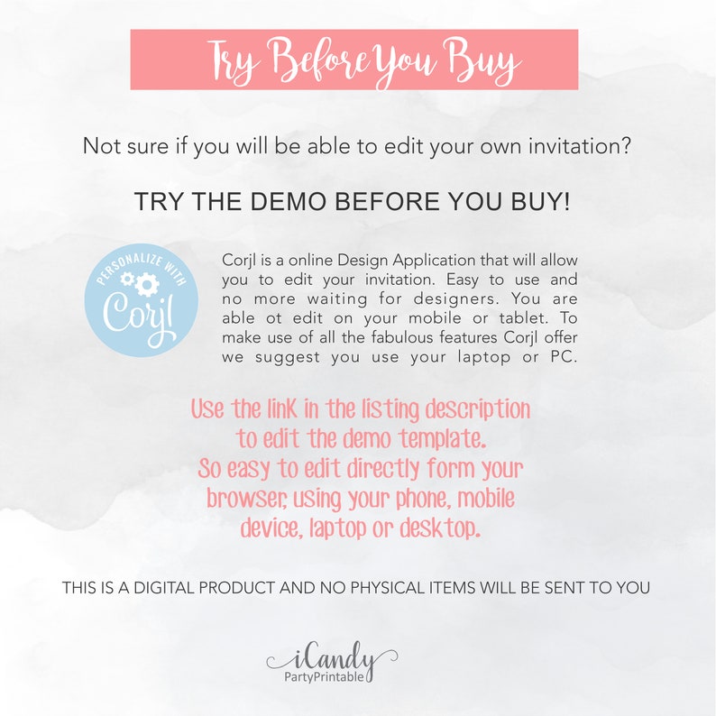 Gender Reveal Invitation, Mermaid or Pirate Invitation, Editable Instant Download image 6