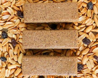 Healthy Protein Powder-Free DIY Protein Bars Recipe - Refined Sugar Free, Gluten Free, Vegan, Healthy, All Natural (PDF Download)