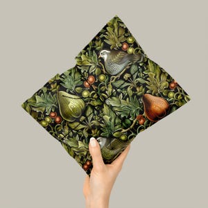 Festive Art Nouveau Gift Wrap featuring Partridge in a Pear Tree - Perfect for the Christmas Holidays bild 8