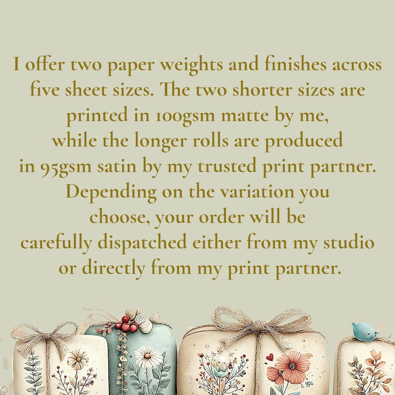 Elegant Oriental Blue and Grey Chinoiserie Wrapping Paper for Luxurious Gift Packaging image 9