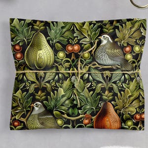 Festive Art Nouveau Gift Wrap featuring Partridge in a Pear Tree - Perfect for the Christmas Holidays bild 6