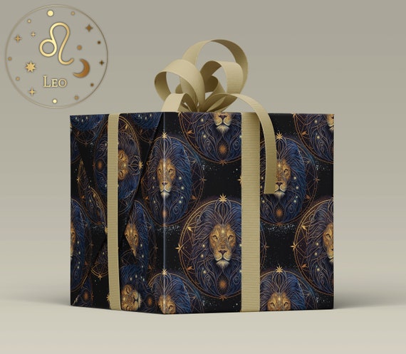 Zodiac Wrapping Paper, Astrology Wrapping Paper, All Occasion Wrapping Paper  
