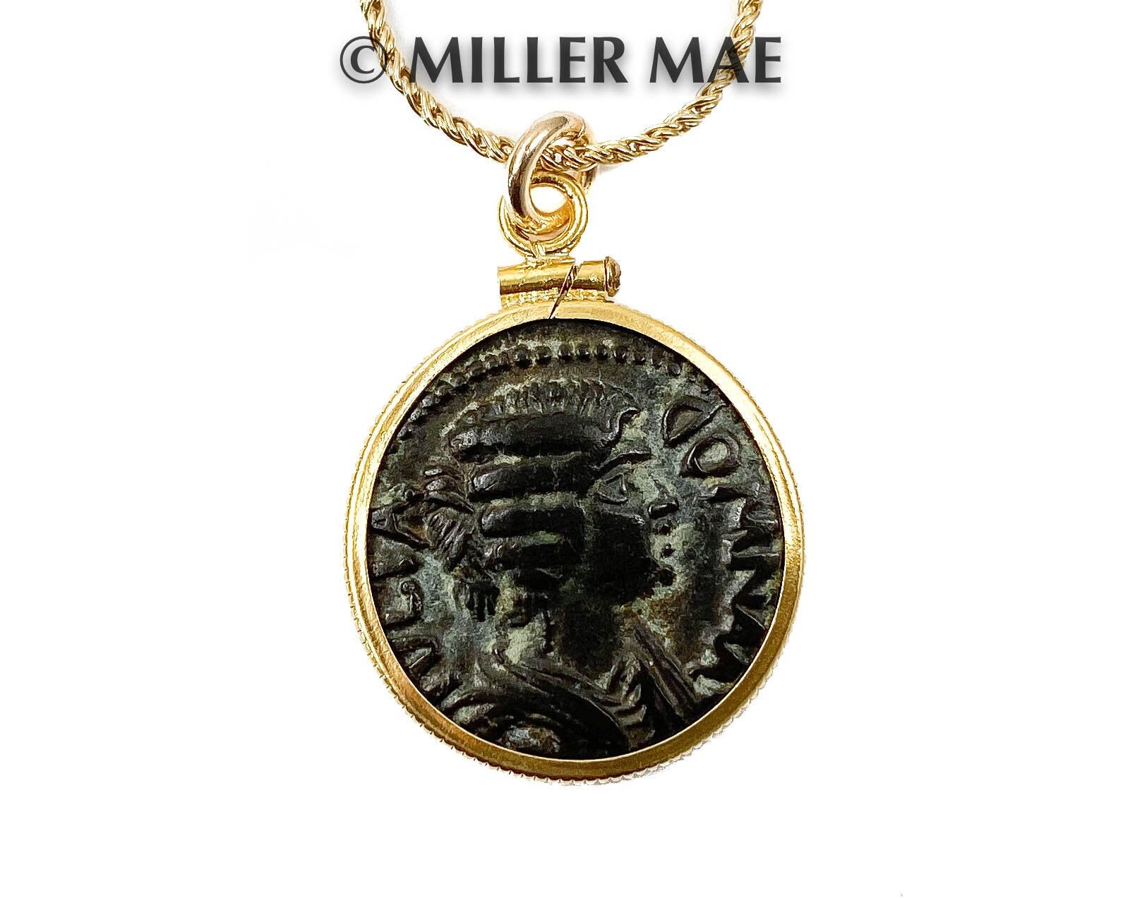 Empress Julia Domna Coin Necklace Real 
