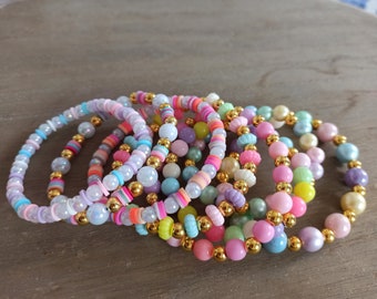 Surprise bracelet, colorful bracelet, elastic bracelet, surprise jewelry