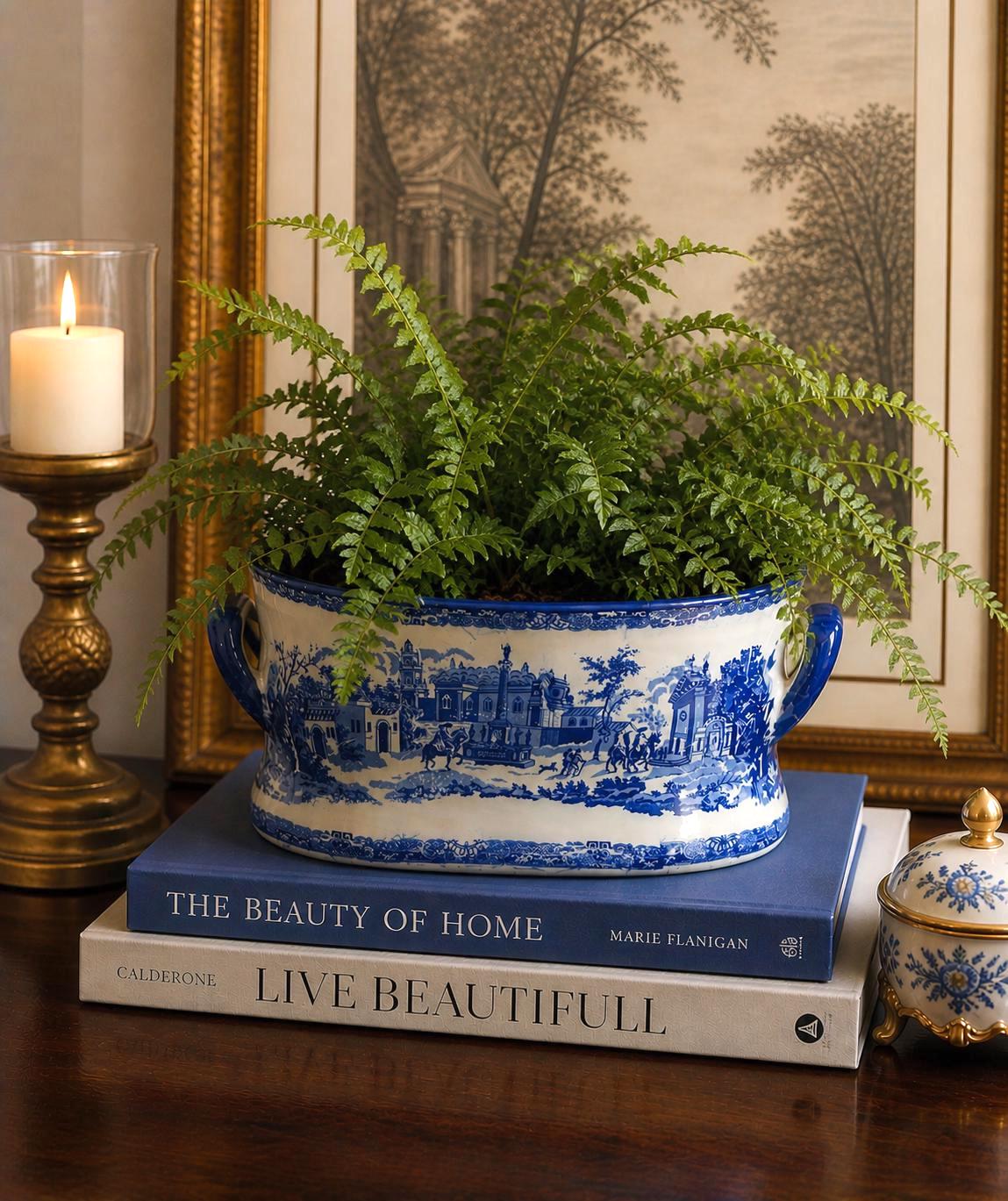 Chinoiserie Cachepot - Etsy