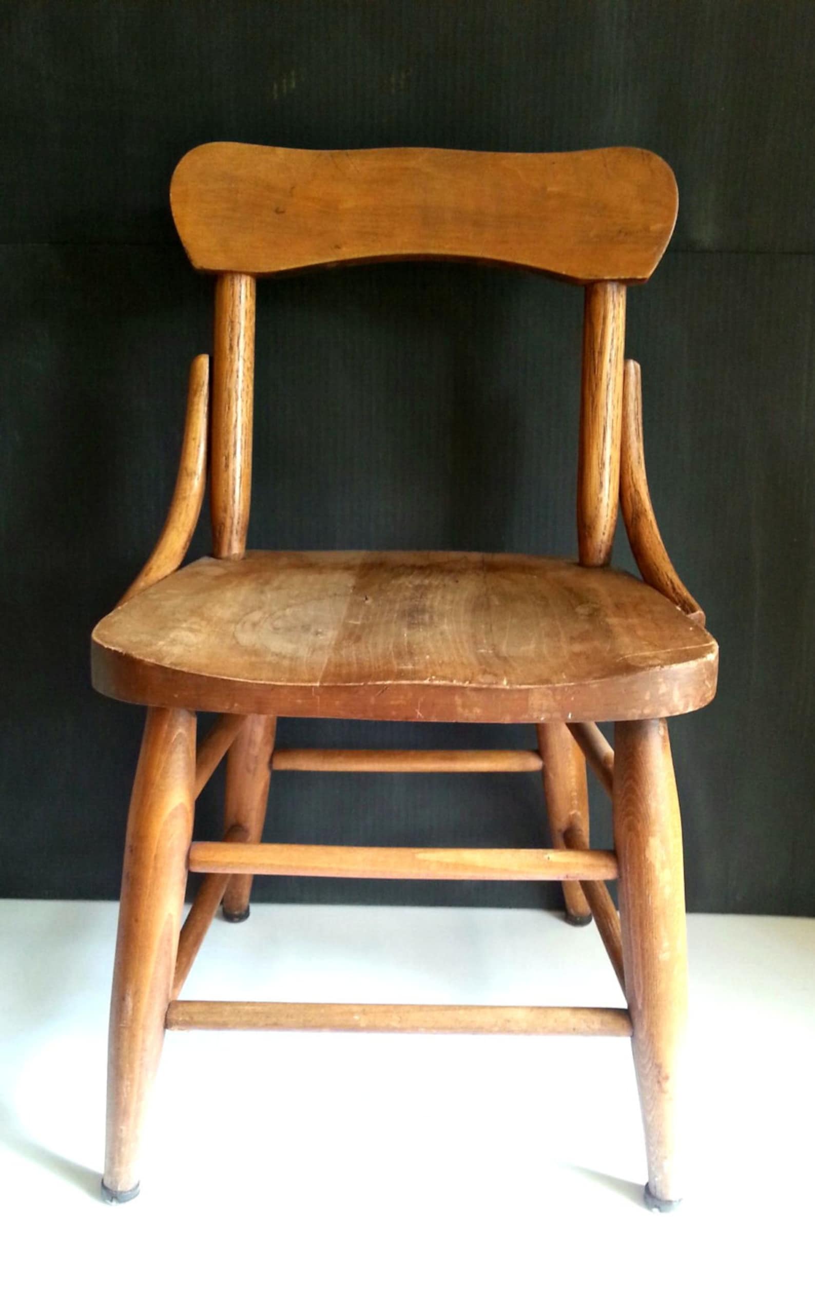 Antique Kids Chairbentwood Style Chair Style Child Etsy
