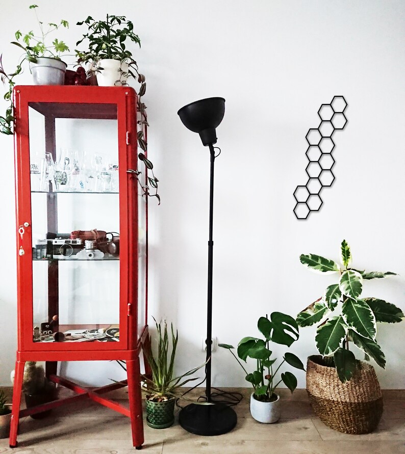 hexagon wall art