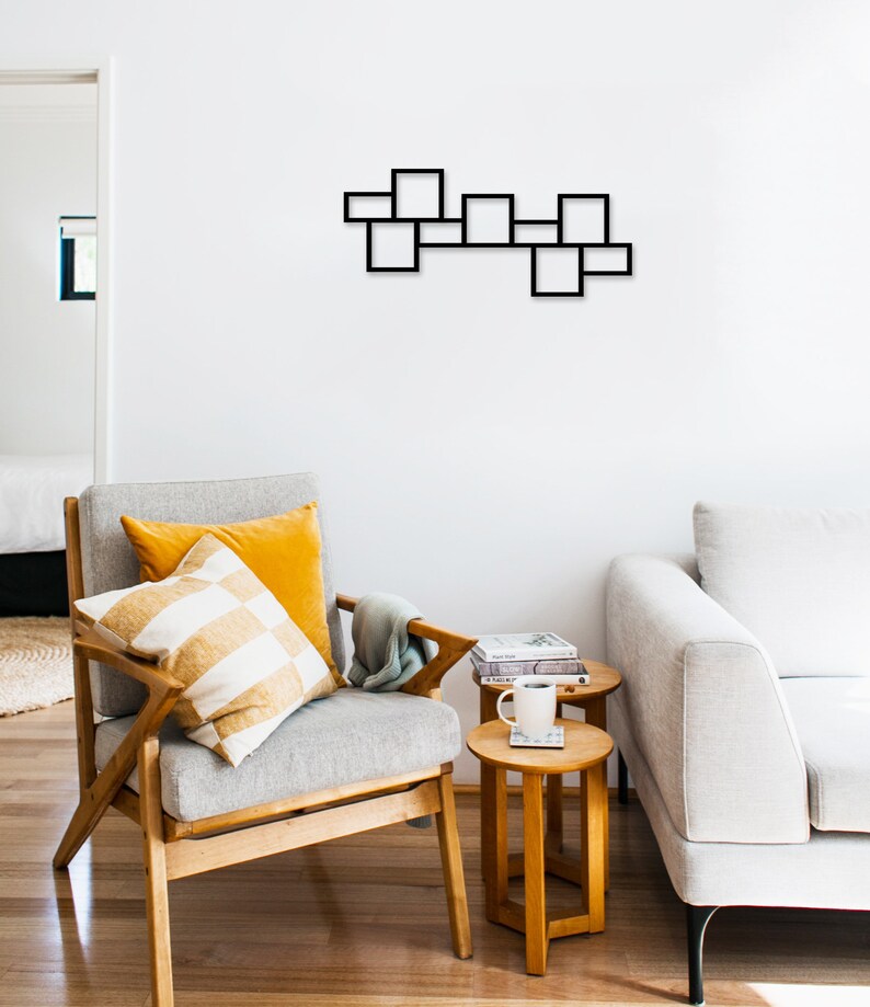 modern metal wall decor