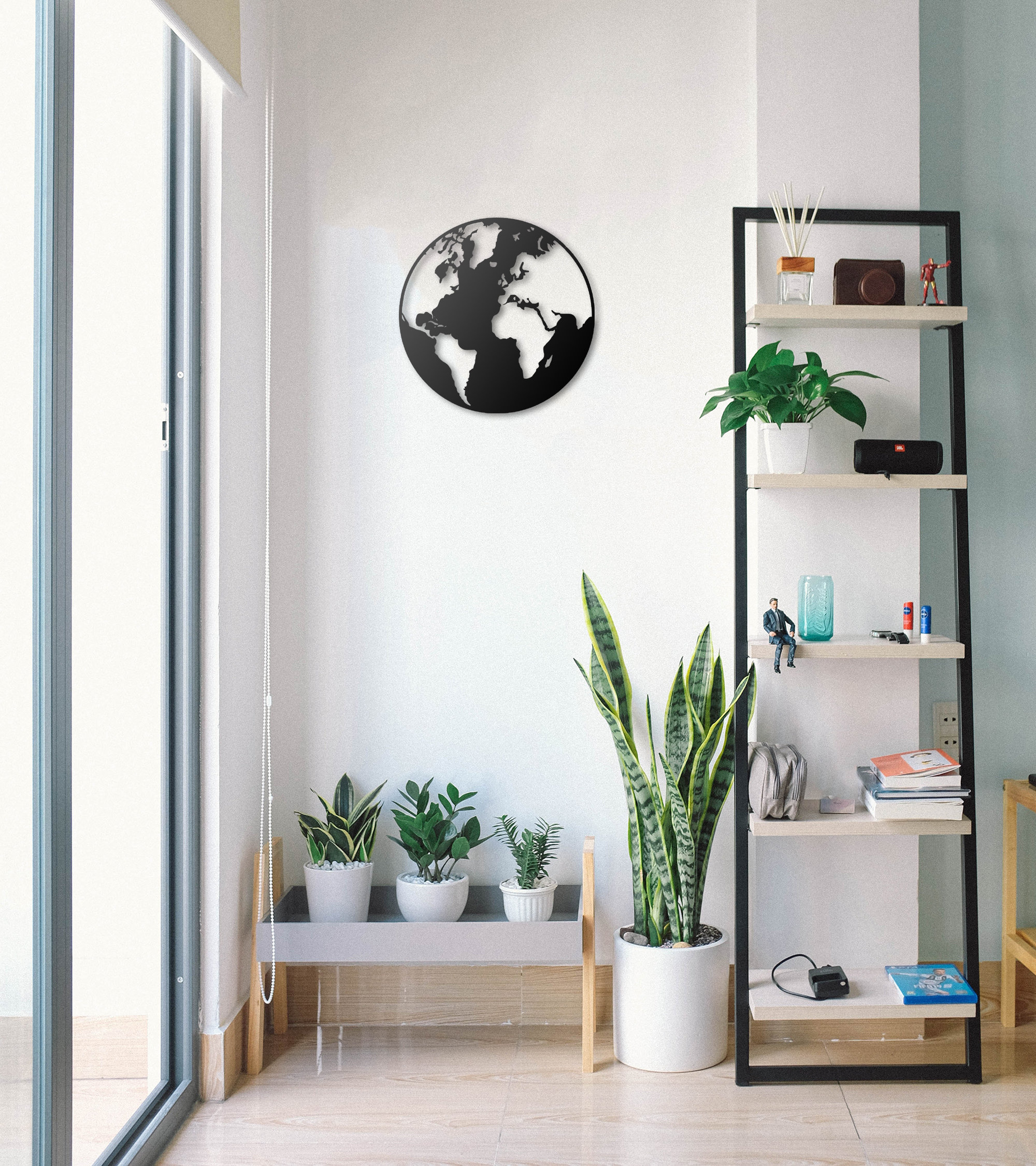 Globe Metal Wall Art World Metal Wall Art Extra Large Globe Etsy