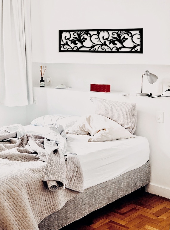 Metal Wall Art Panel Bedroom Wall Decor Living Room Wall | Etsy