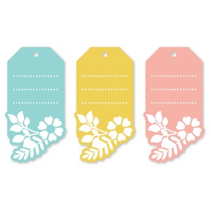 TAGS DE REGALO - Posy , conjunto de 12, etiquetas de regalo, mini tarjetas, etiquetas de regalo, etiquetas de cumpleaños feliz, etiquetas colgantes, para usted etiquetas, etiquetas de favor de fiesta