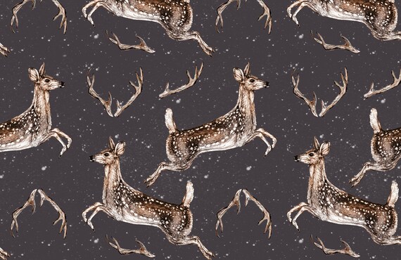 Deer wrapping cheap paper