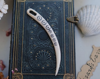 Bone Knitting Needle for Nalbinding or Weaving