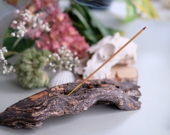 Porta bastoncini di incenso in legno naturale ecologico