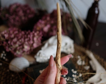 Magic wand hand made from Hazel wood for a real Witch or Wizard