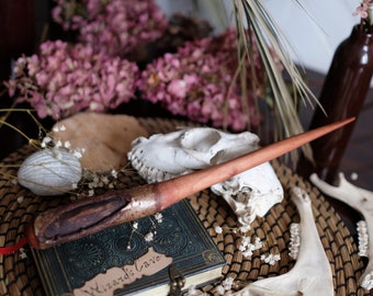 Magic wand hand made from Hazel Wood for a real Witch or Wizard