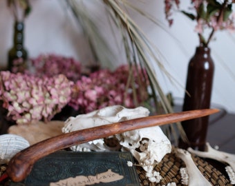 Magic wand hand made from Plum wood for a real Witch or Wizard