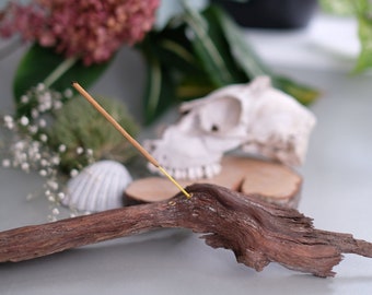 Porta bastoncini di incenso in legno naturale ecologico