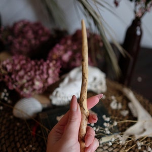 Magic wand hand made from Hazel wood for a real Witch or Wizard