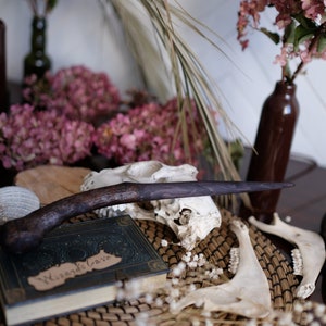 Magic wand hand made from Hazel Wood for a real Witch or Wizard
