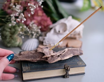 Natural Eco Friendly natural Drift wood Incense Stick Holder