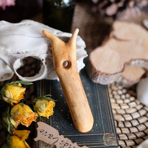 Handmade Cherry Wood Lucet: Viking Braid Tool