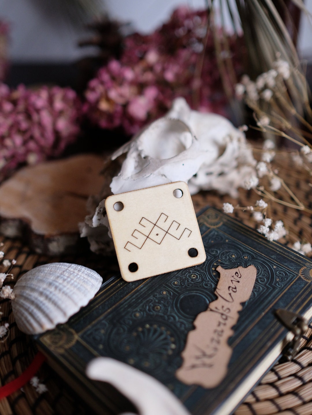 Tablet Weaving Card Made From Plywood With Ethnographic Baltic Symbols ...