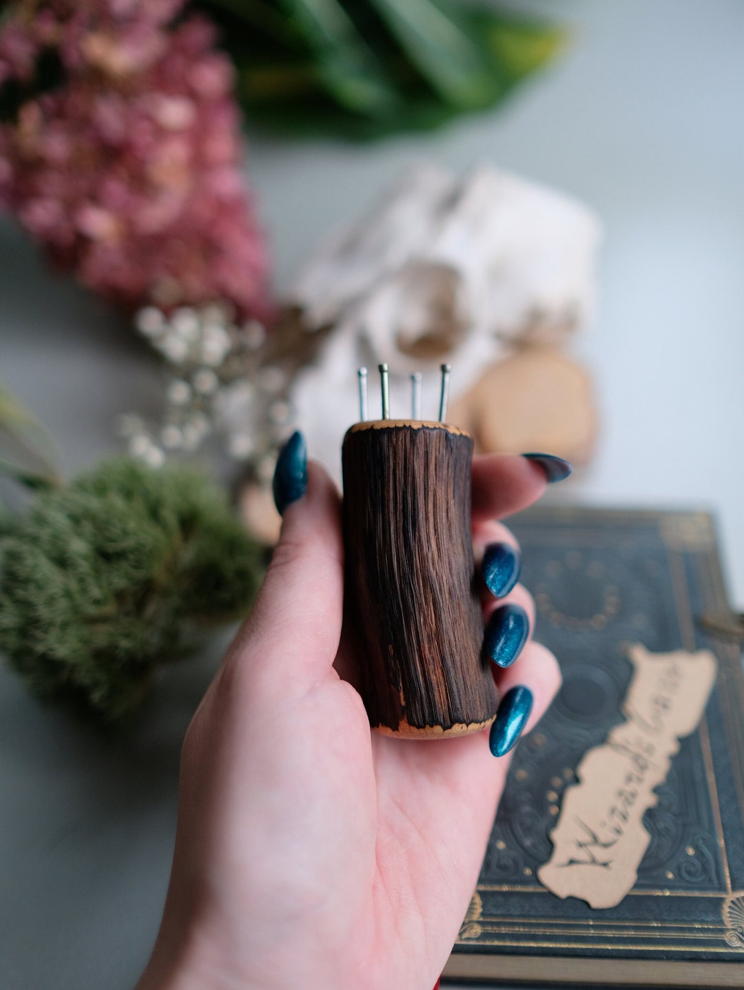 French Knitter, Knitting Spool, Weaving Spool, Spool, Wooden Spool