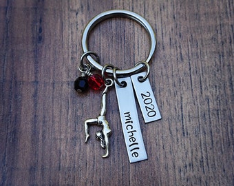 gymnastics keychains