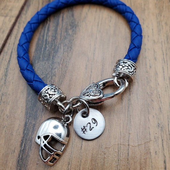 Football Mom Charm Bracelet Team Mom Gift Team Mom Bracelet Football  Bracelet Football Jewelry Team Charm Bracelet Team Gifts 