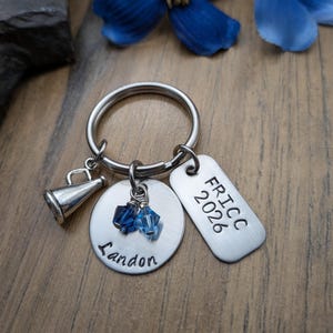 Cheer Gifts, Cheerleader Gifts, Cheerleader Keychain, Cheer Team Gift, Cheerleader Senior Gift Ideas image 4