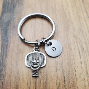 Personalized Basketball Keychain, Senior Gift Ideas, Basketball Gift for boys