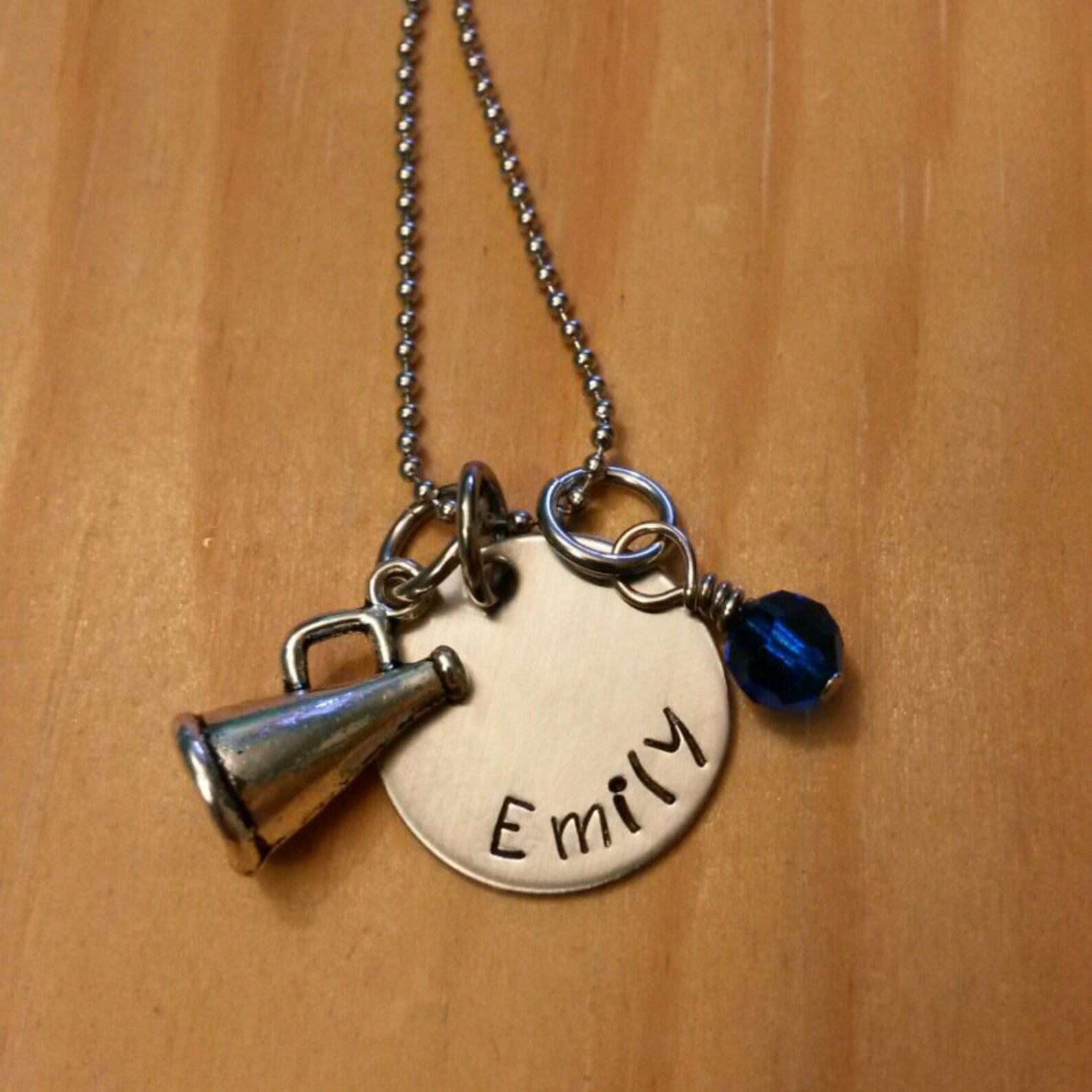 Cheerleader Necklace Cheerleading Necklace Cheer Gifts for Etsy