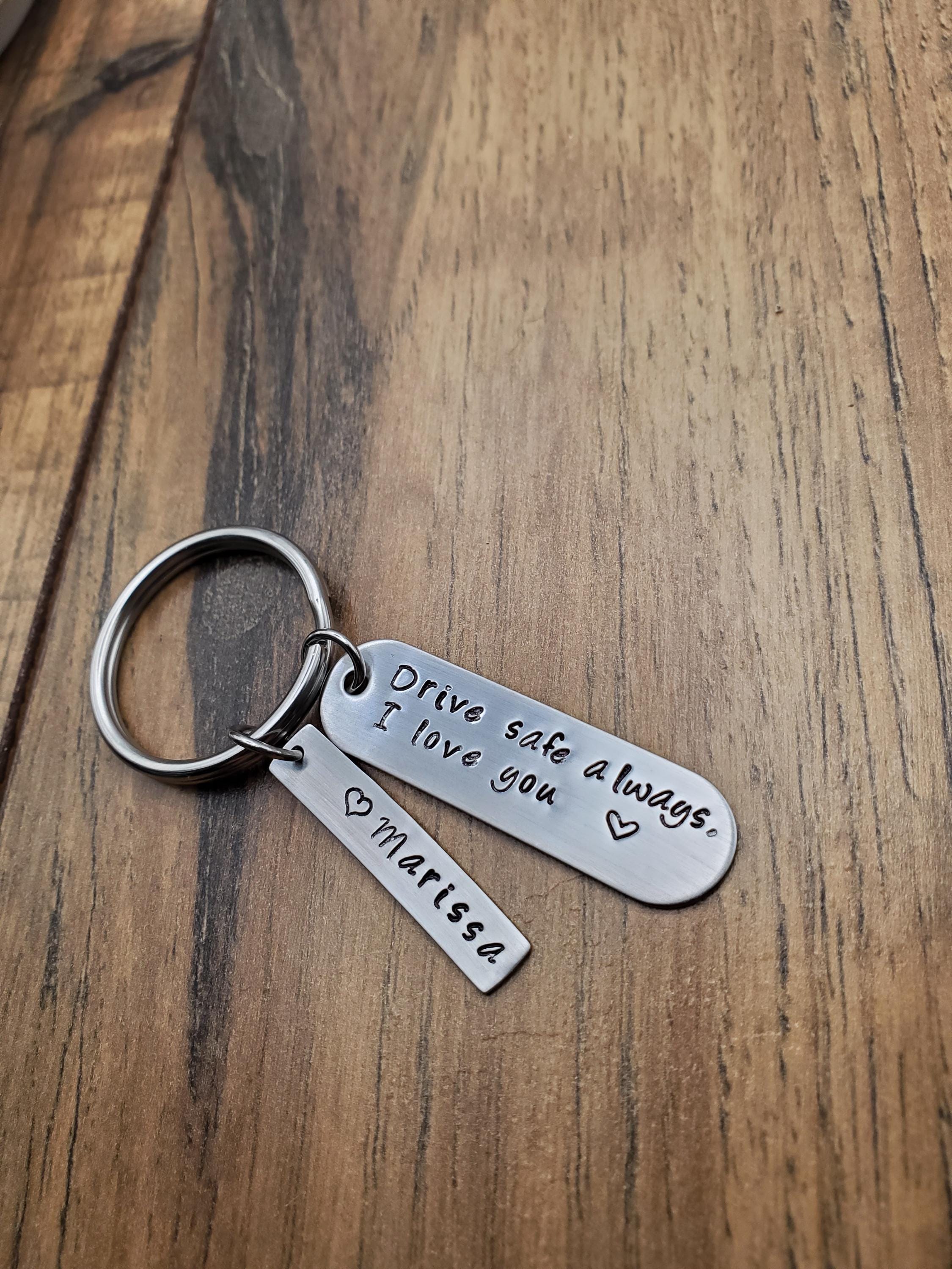 I love you keychain for him best sale