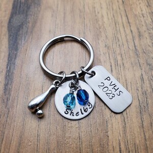 Bowling Senior Night Gifts, Bowling Keychain, Personalized Bowling Gift