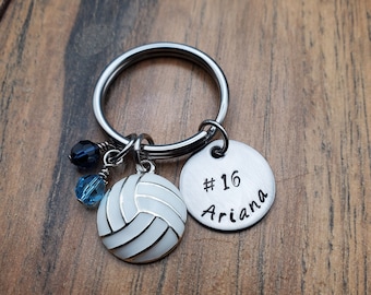 Volleyball Team Gift, Volleyball Keychain, Senior Night Gift Ideas