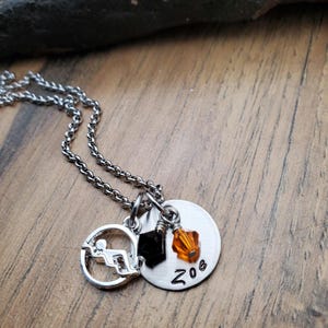Swim Necklace, Swimmer Gifts, Personalized Swim Gift, Swim Jewelry