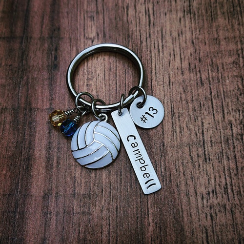 Personalized Volleyball Print Volleyball Gift Girls Etsy