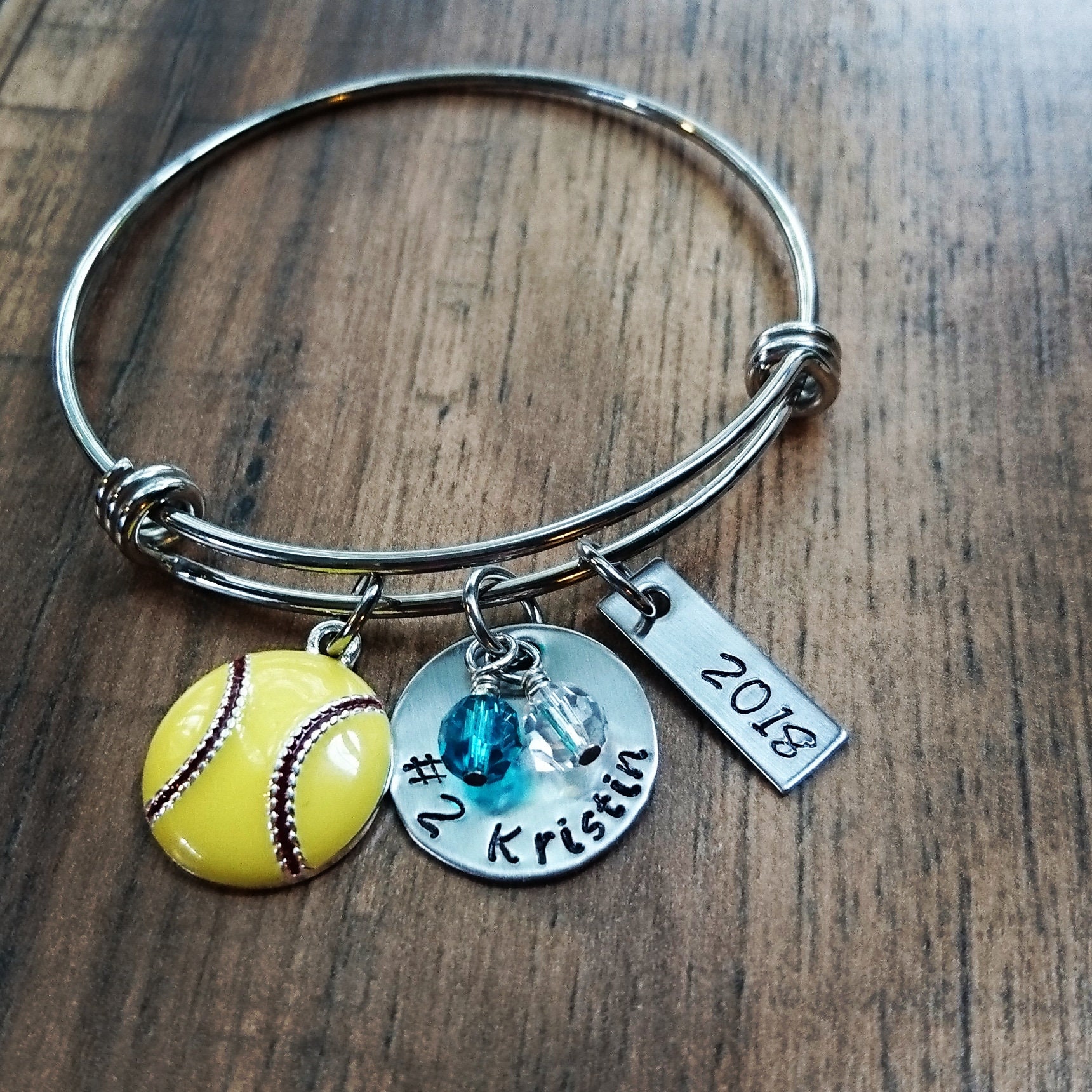 Softball Bracelet Softball Gifts For Team Softball Senior - Etsy Israel