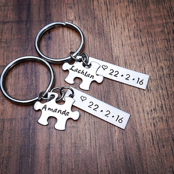 Puzzle keychain hotsell set