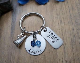 Cheer Gifts, Cheerleader Gifts, Cheerleader Keychain, Cheer Team Gift, Cheerleader Senior Gift Ideas