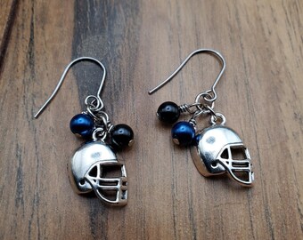 Football Earrings, Football Mom Gifts, Senior Night Mom Gift, Football Jewelry