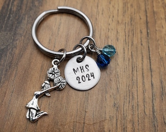 Cheer Gifts for Team, Cheer Keychain, Cheer Senior Gift, Personalized Cheerleader Gifts