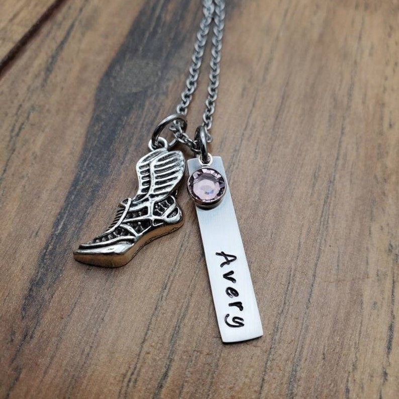 Track and Field Gifts Track and Field Necklace Runner Gift Etsy