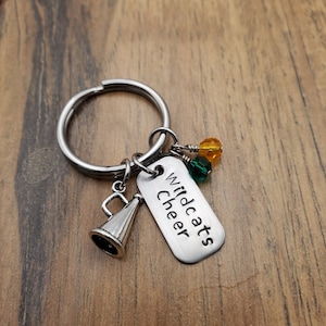 Cheer Senior Gift, Cheer Keychain, Personalized Cheerleader Team Gifts Bulk