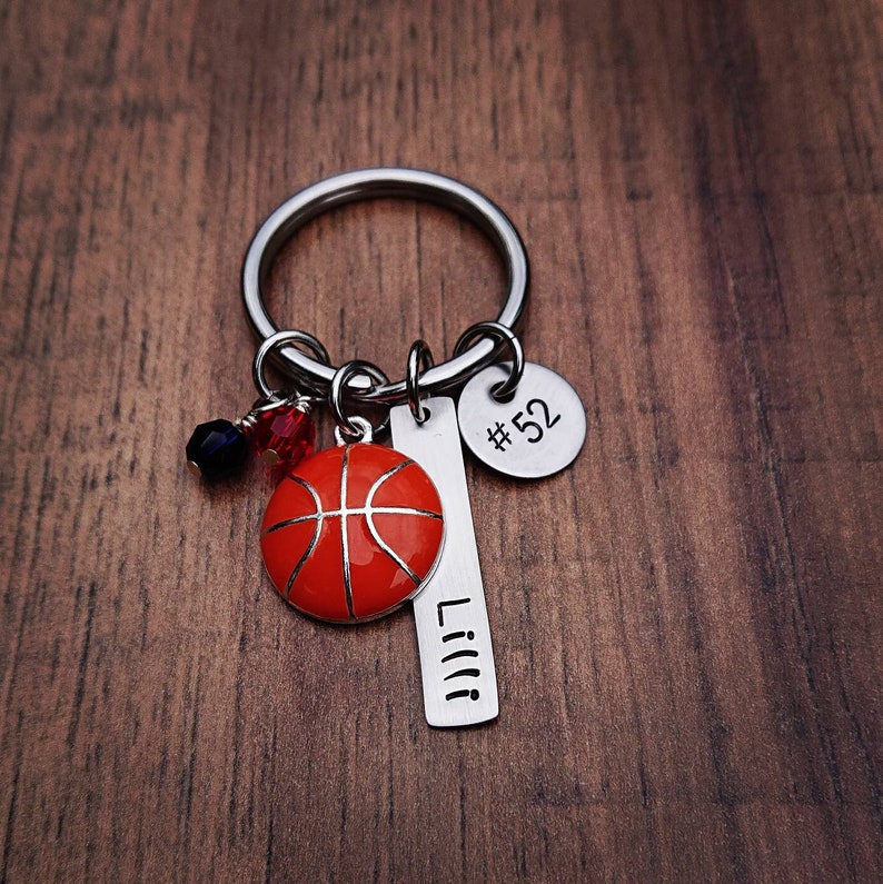 Basketball Gifts Basketball Keychain Basketball Gifts for Etsy